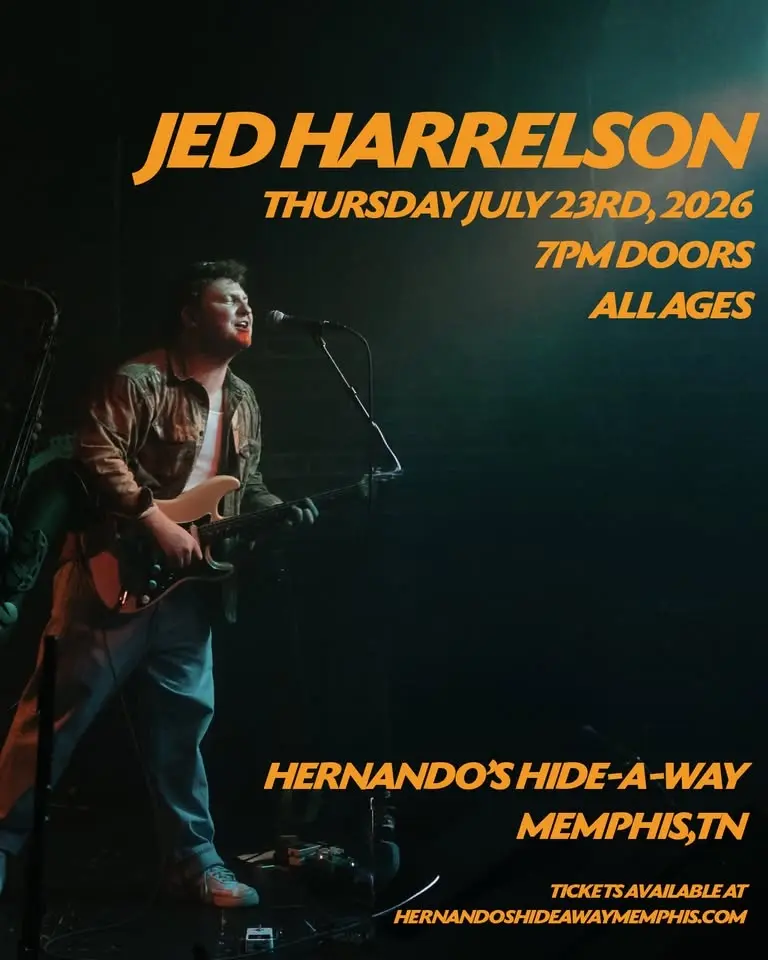 Jed Harrelson at Hernando's Hide-A-Way Memphis,TN