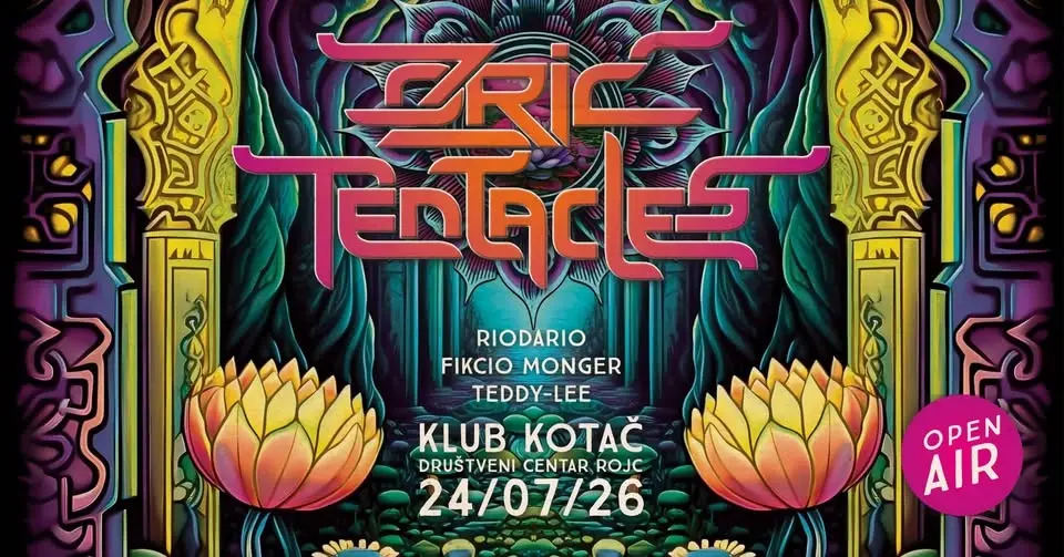 OZRIC TENTACLES - OPEN AIR KOTAČ