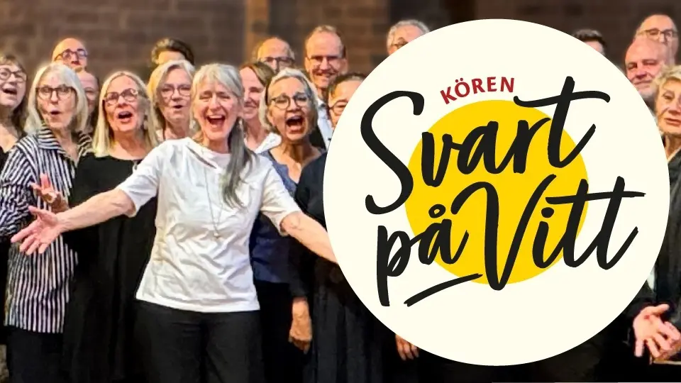 Vårkonsert med kören Svart på Vitt kl. 20:00