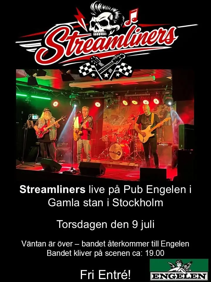 Streeamliners på Engelen