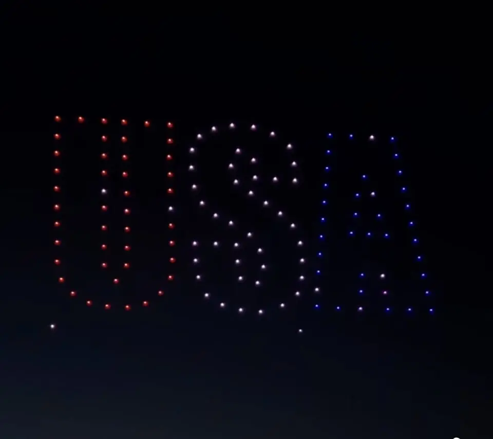 Drone and Laser Lights Show - Part of Emmaus 250 Celebration