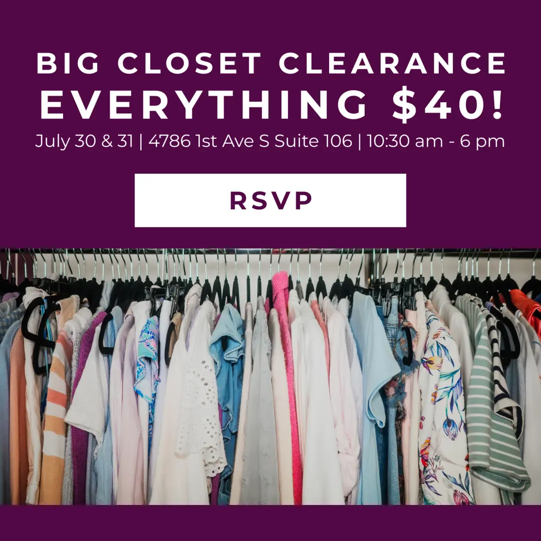 The Big Closet Clearance