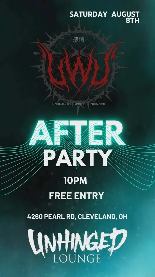 UWU AFTER PARTY @UNHINGED LOUNGE