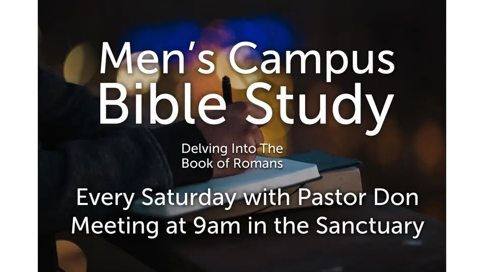 Bible study with Pastor Don Wagoner