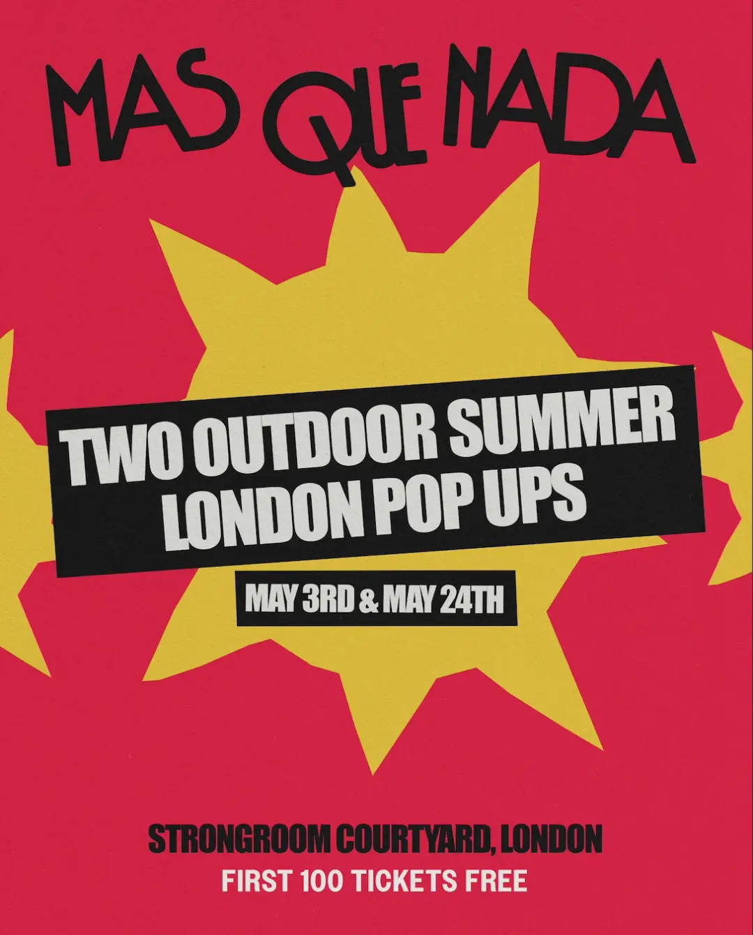Mas Que Nada Outdoor Summer Pop Up 0.1