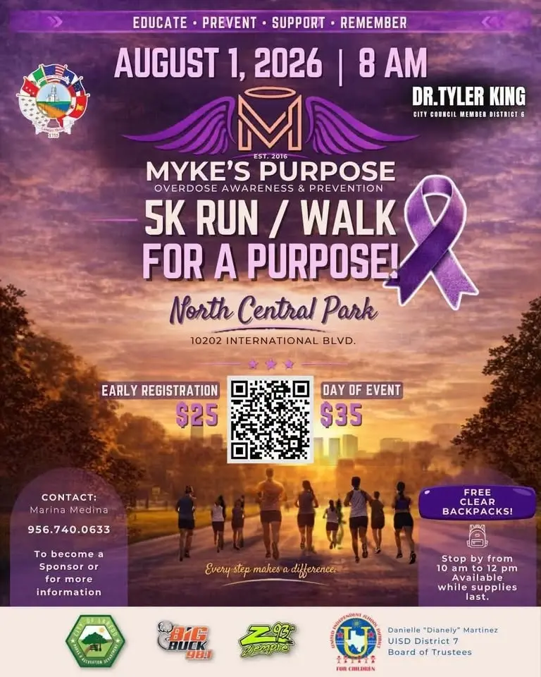 💜 Myke’s Purpose 5K Run/Walk for a Purpose 💜