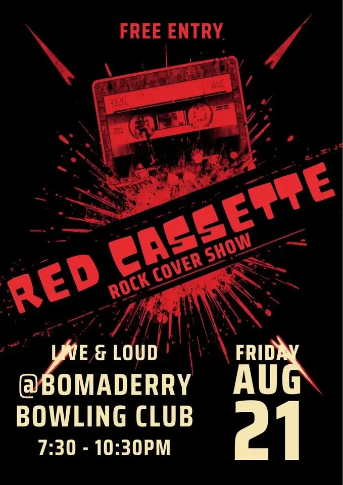 RED CASSETTE - Bomaderry Bowling Club