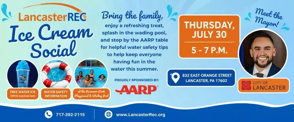 Lancaster Rec's Ice Cream Social