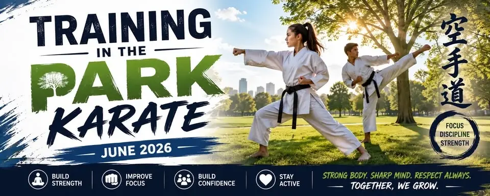 Training in the park June 7th