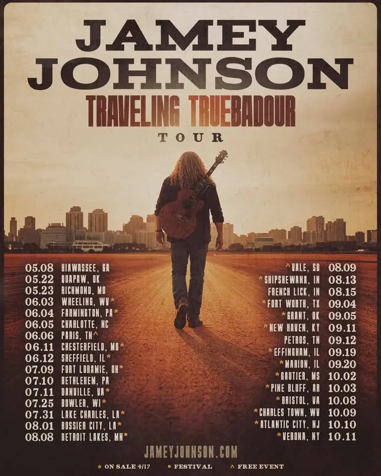 Jamey Johnson: Traveling Truebadour Tour