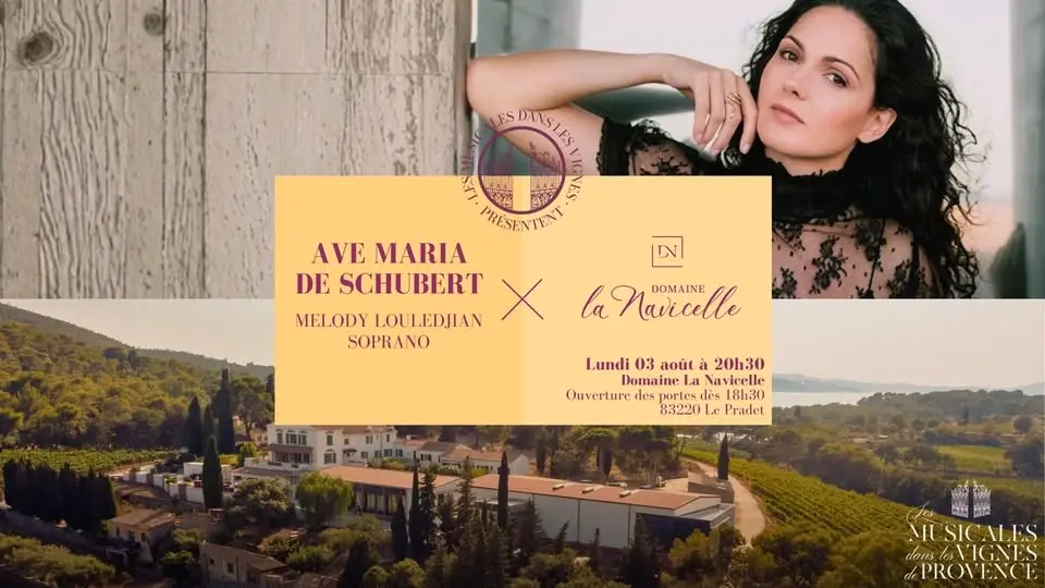 3 août Les AVE MARIA au Domaine la Navicelle 83 Le Pradet Melody Louledjian