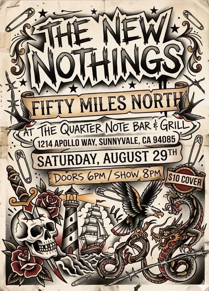 The New Nothings Album Release Party! With special guest 50 Miles North
