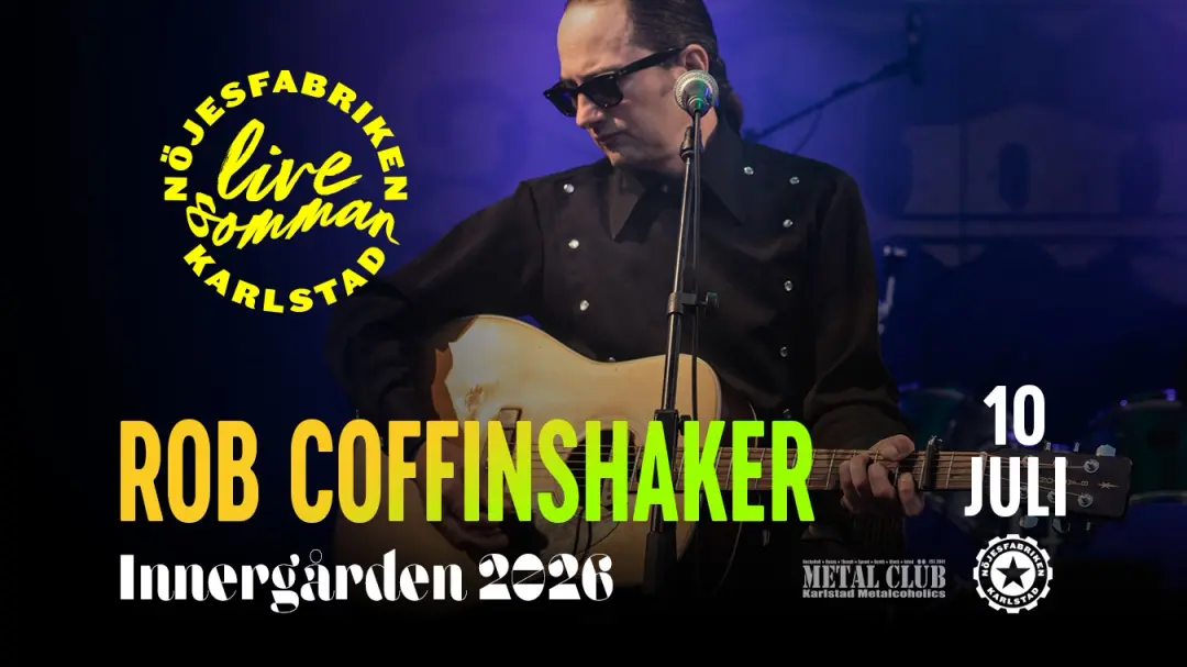 Rob Coffinshaker - Live på Innergården