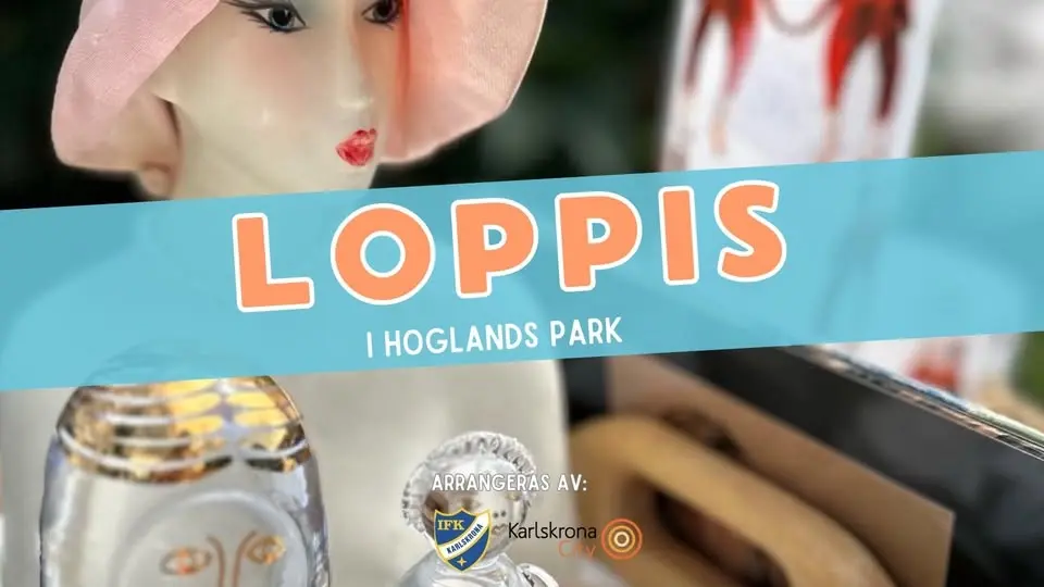 Loppis i Hoglands Park 2026