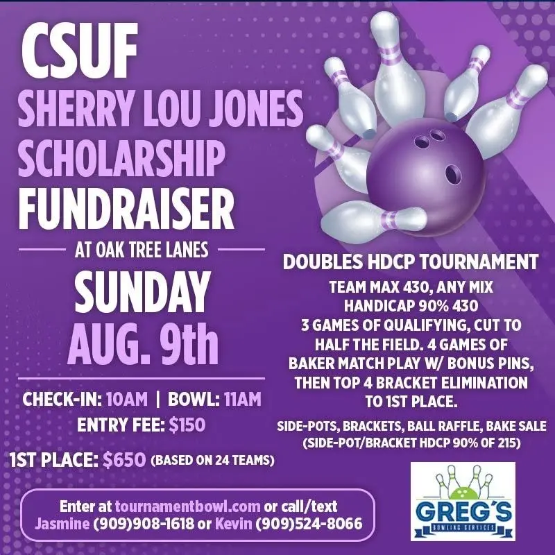 Sherry Lou Jones Scholarship and CSUF Fundraiser Doubles Tournament
