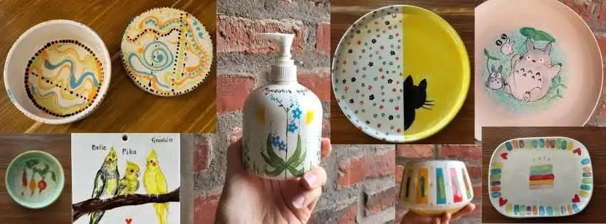 Pottery Painting // Keramikmålning