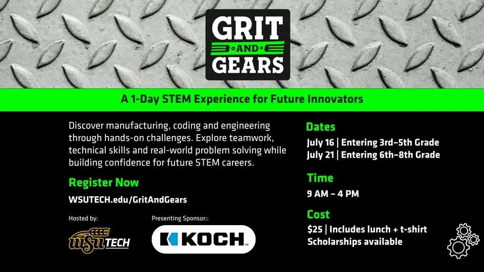 Grit and Gears | 6th - 8th Grade **CAMP IS FULL