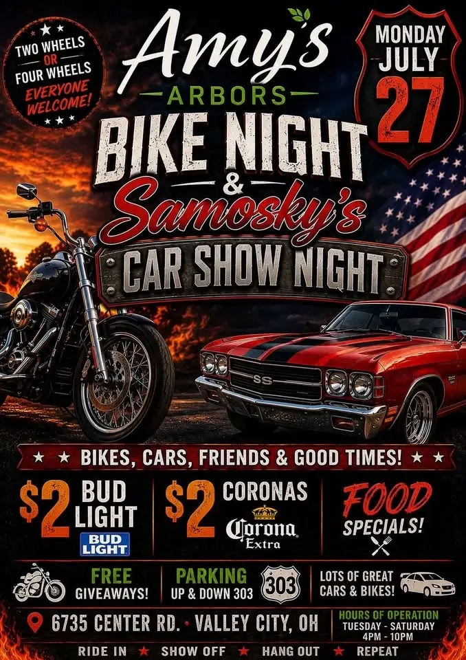 Bike Night and Car Show! 
