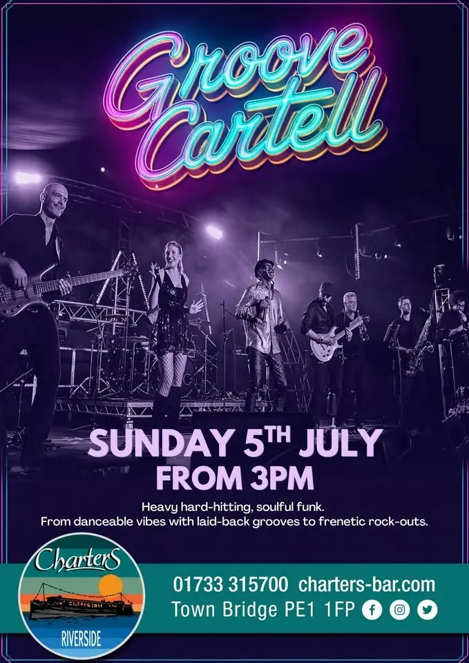 Charters Summer Sunday Sessions with GROOVE CARTELL - Free Entry & Live Music 