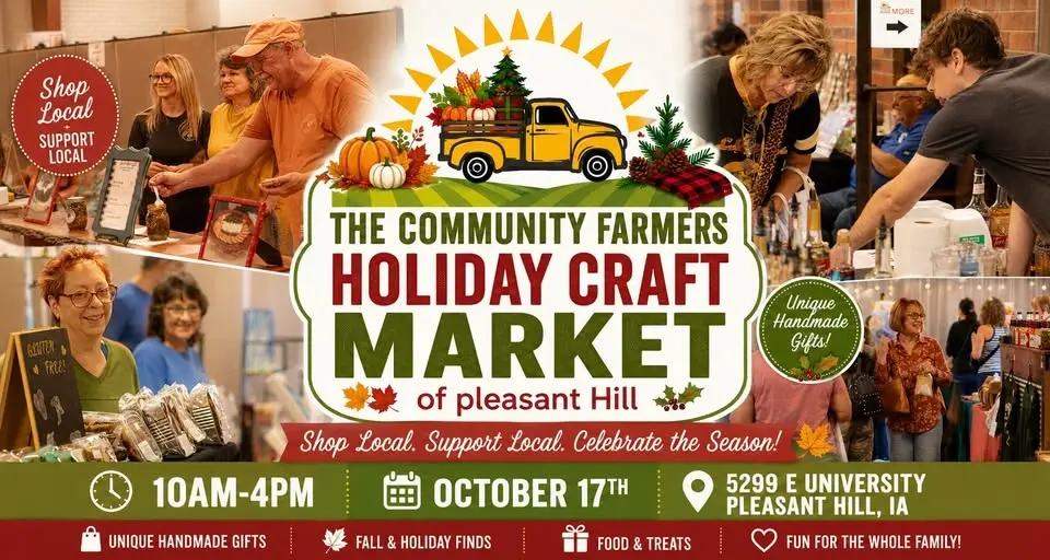 Community Farmers Holiday Craft market of Pleasant Hill