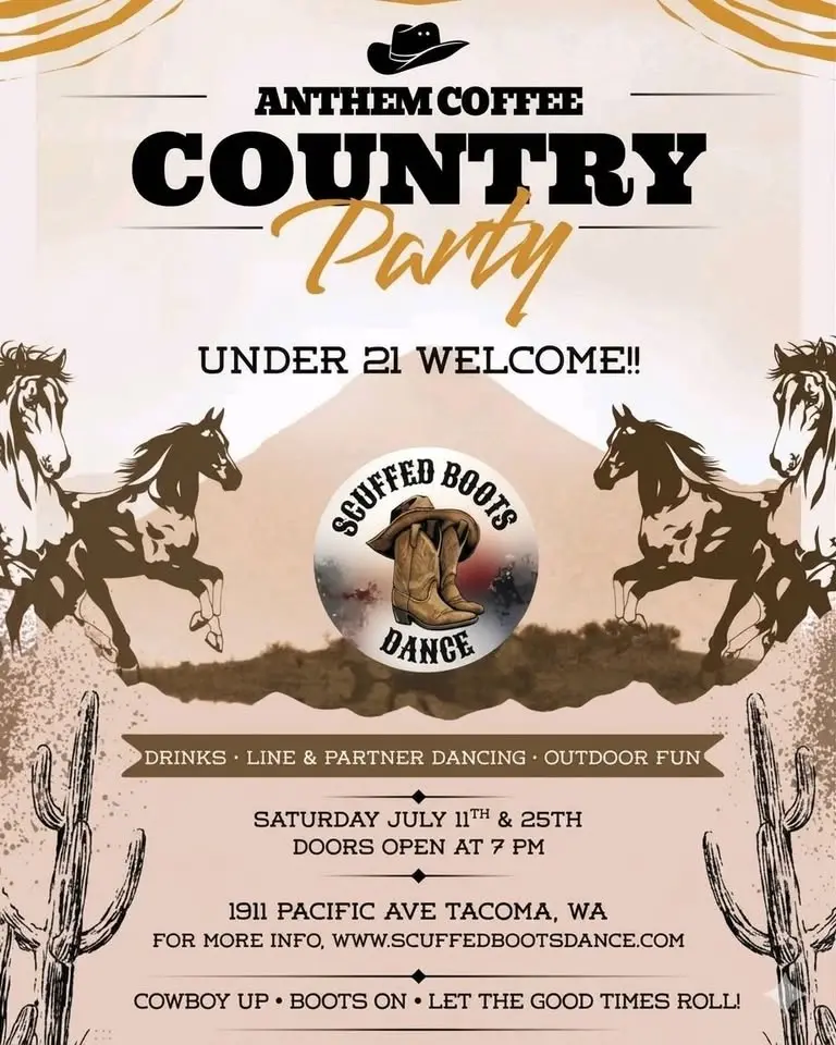 Anthem Coffee Country Dance Party - All ages