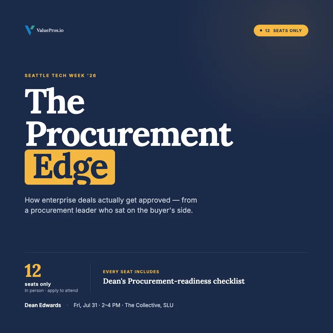 The Procurement Edge: Getting Enterprise Deals Approved