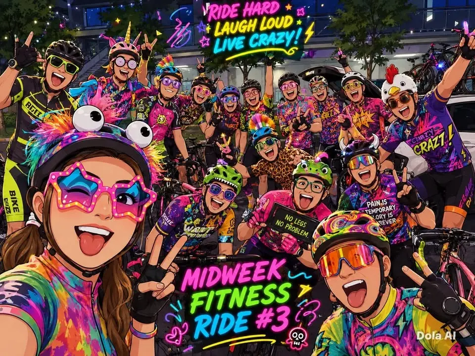 MIDWEEK FITNESS RIDE #3 @KATONG PARK MRT Exit 1