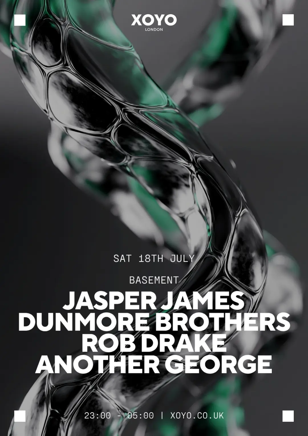 Jasper James, Dunmore Brothers, Rob Drake & Another George