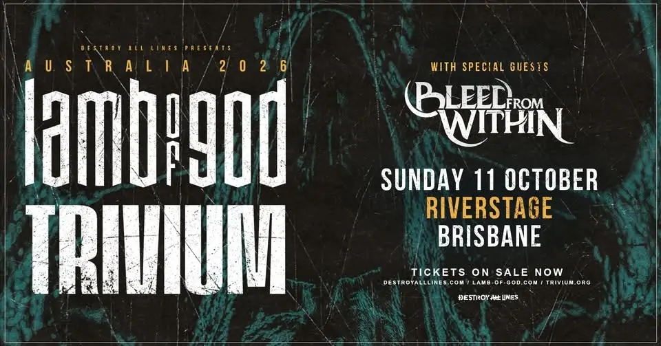 Lamb Of God + Trivium // Brisbane // Co-Headline Australian Tour // Riverstage LIC AA