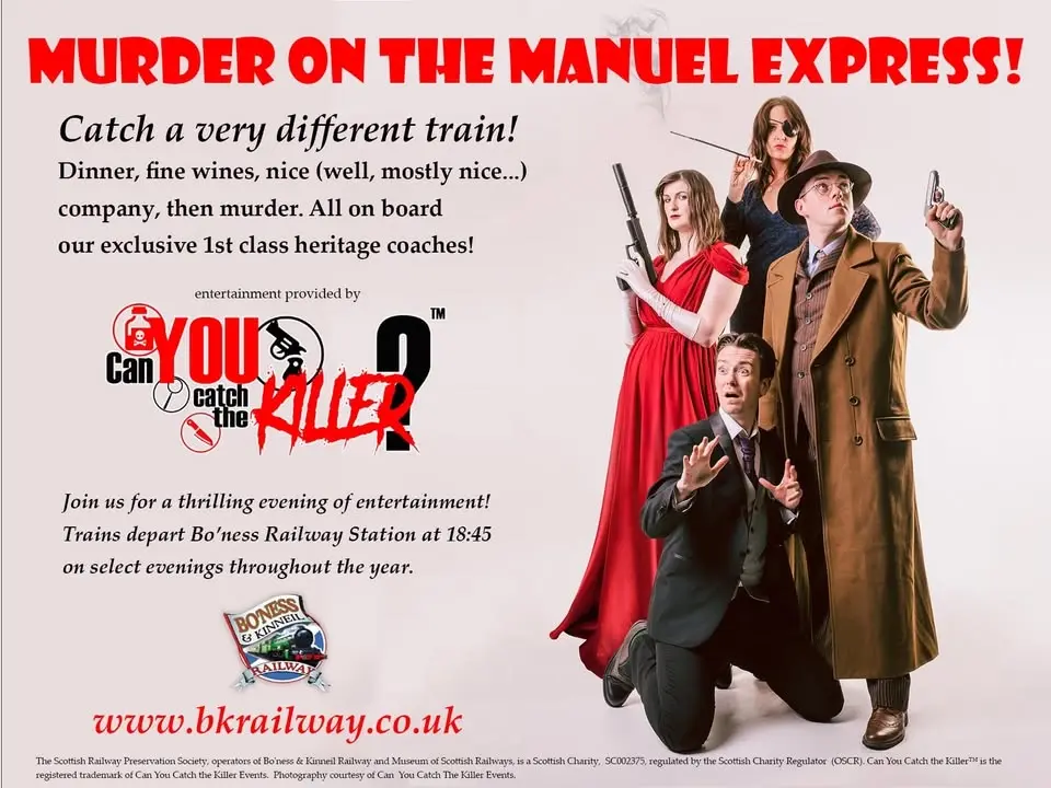 MURDER ON THE MANUEL EXPRESS ! 