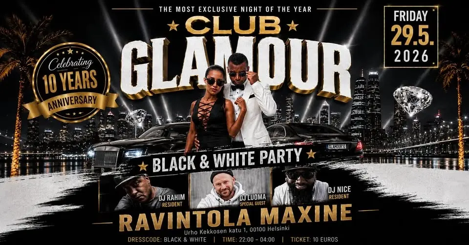 Club Glamour 10 Years Anniversary 🎉🎊✨️