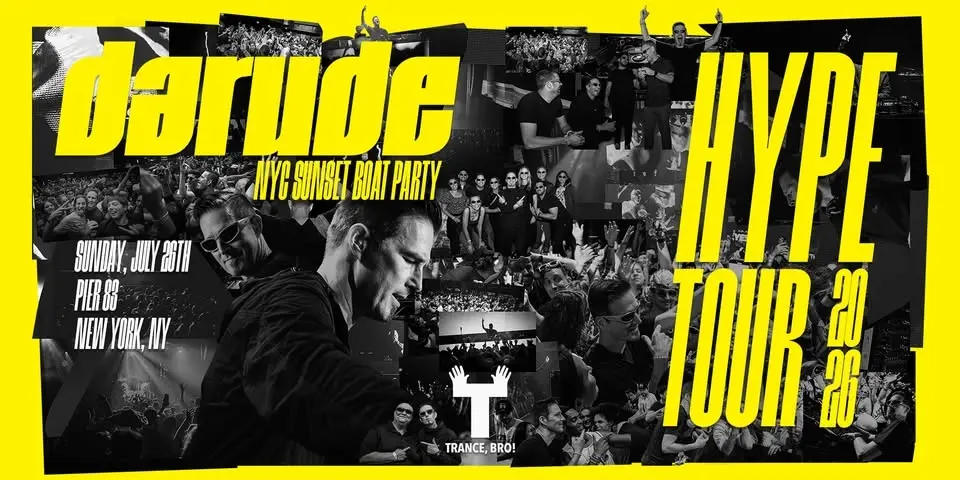 Darude NYC Trance, Bro! Boat Party