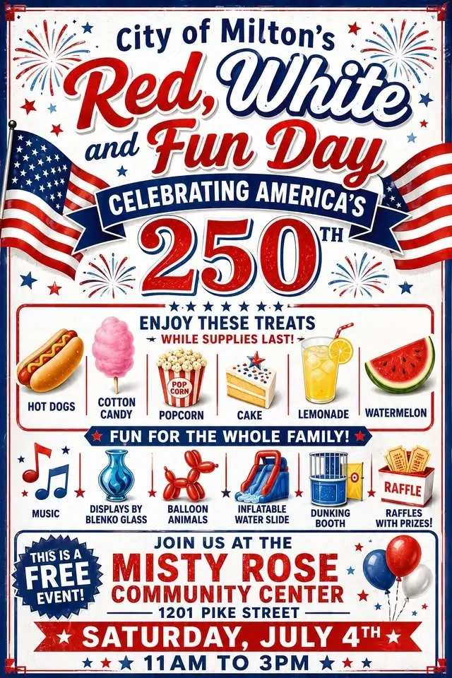 Red, White and Fun day