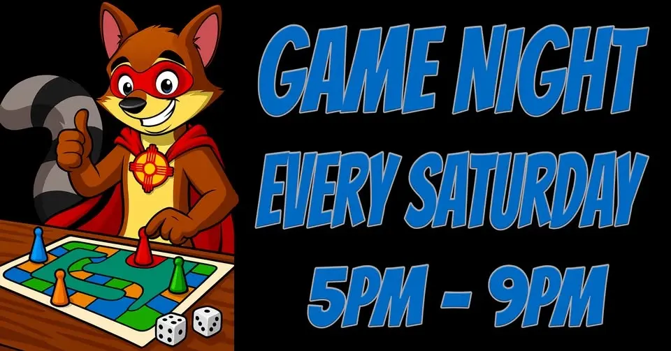 Game Night at Zia Comics