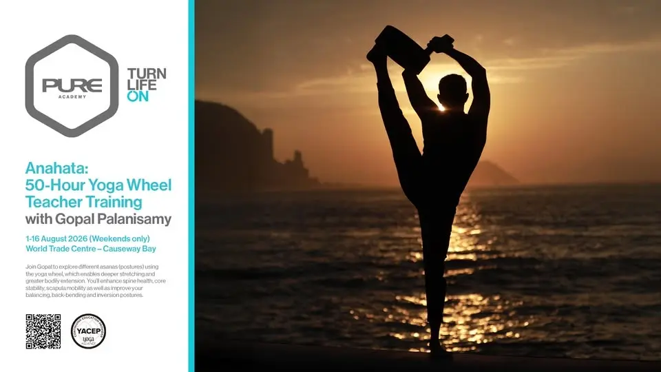 Anahata: 50-Hour Yoga Wheel Teacher Training with Gopal Palanisamy