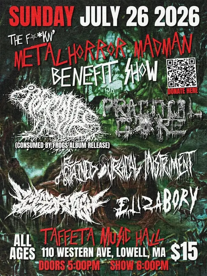 THE METALHORROR MADMAN BENEFIT SHOW