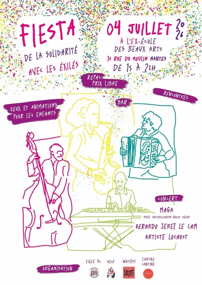 Fiesta de la solidarité avec les exilés