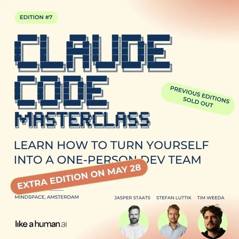 Claude Code Masterclass: Learn How To Turn Yourself Into a One-Person Dev Team