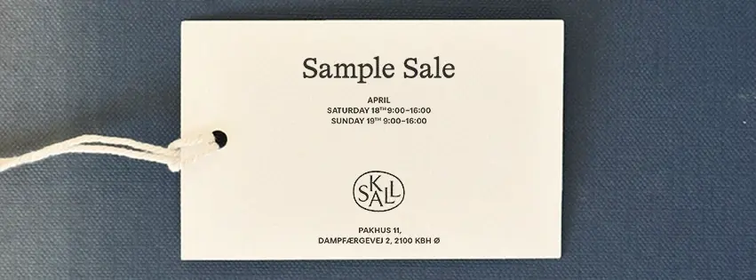 SKALL Sample Sale