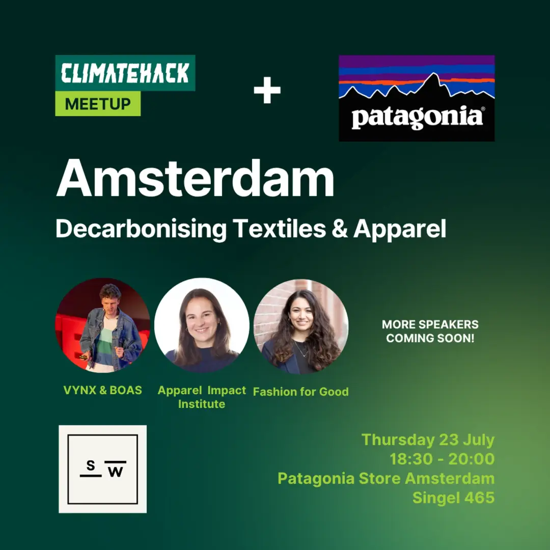 ClimateHack Amsterdam: Decarbonising Textiles & Apparel ๐