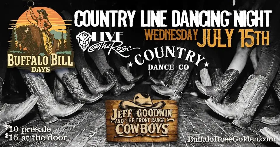 Country Line Dancing Night at The Rose - Special Buffalo Bill Days Edition!