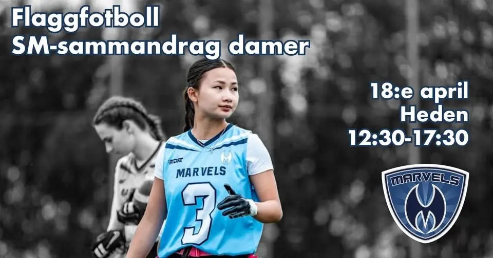Flaggfotboll SM-sammandrag Damer, seriepremiär