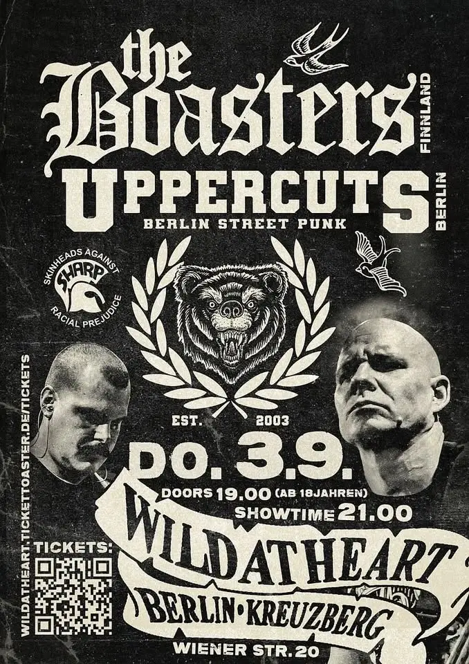 The Boasters-StreetPunk/FIN+Uppercuts-Punk/Bln