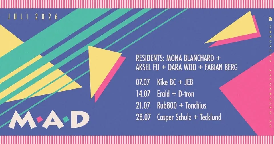 M.A.D. Mona Blanchard + Aksel FU + Dara Woo + Fabian Berg + guests