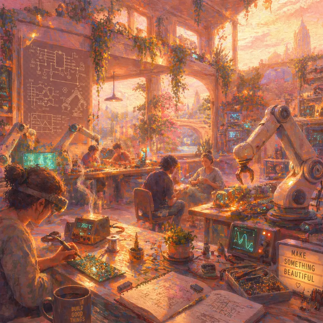 hardware builder coffee (& coworking!)