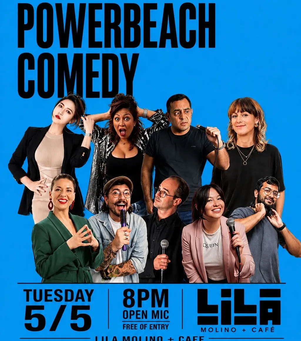 PowerBeach Open Mic Comedy @ Lila's Molino