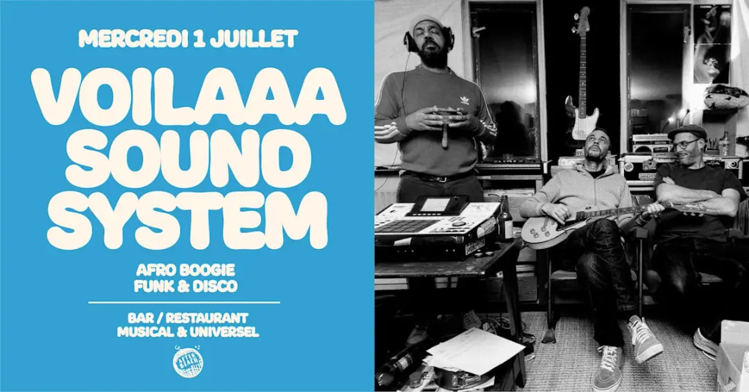 Voilaaa Sound System // Afro Boogie, Funk & Disco