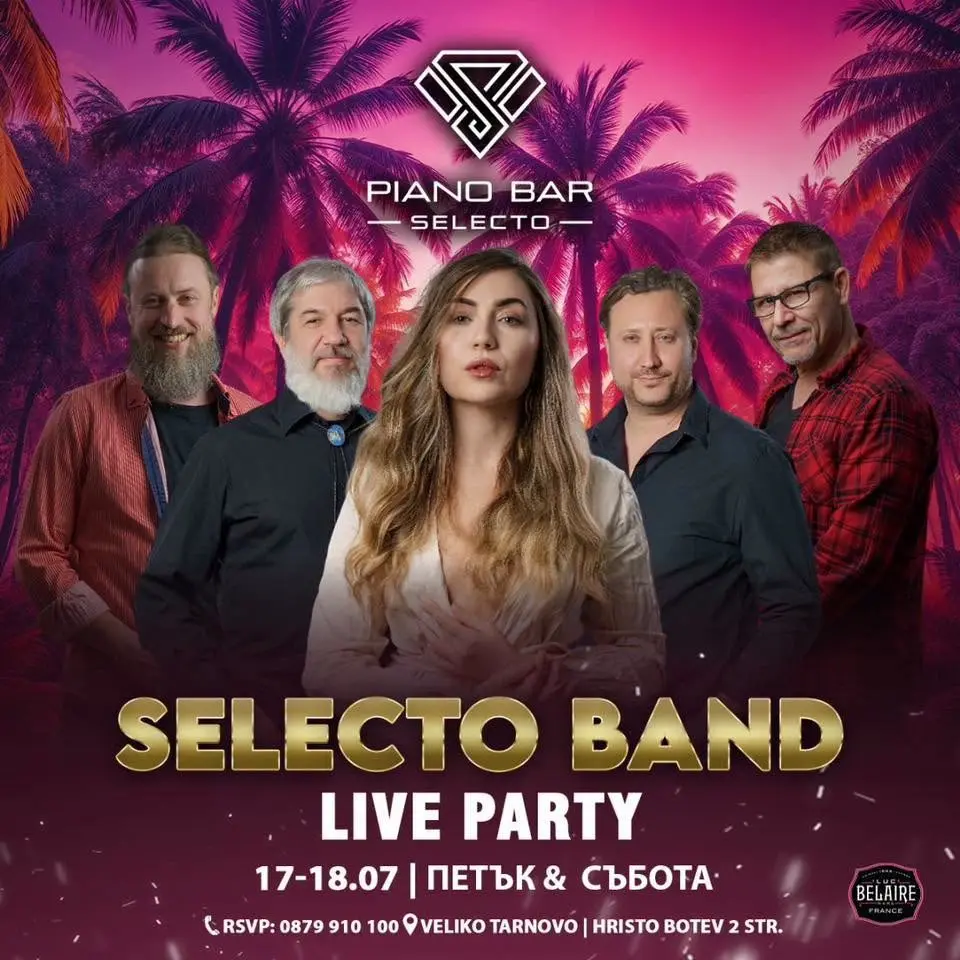 Live Party :: 17.07 :: @Piano Bar Selecto