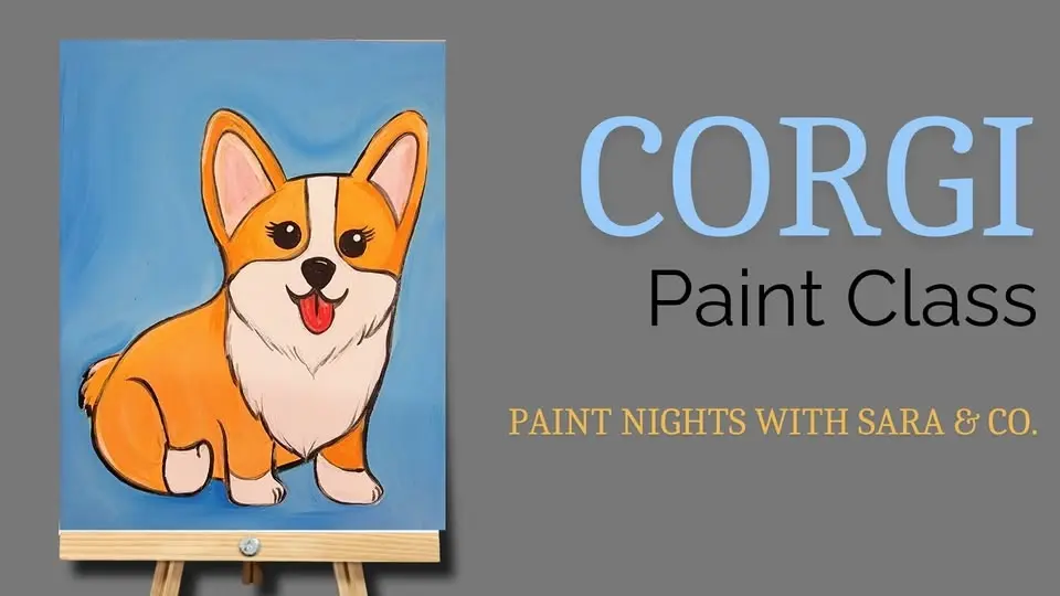 Corgi Paint Class
