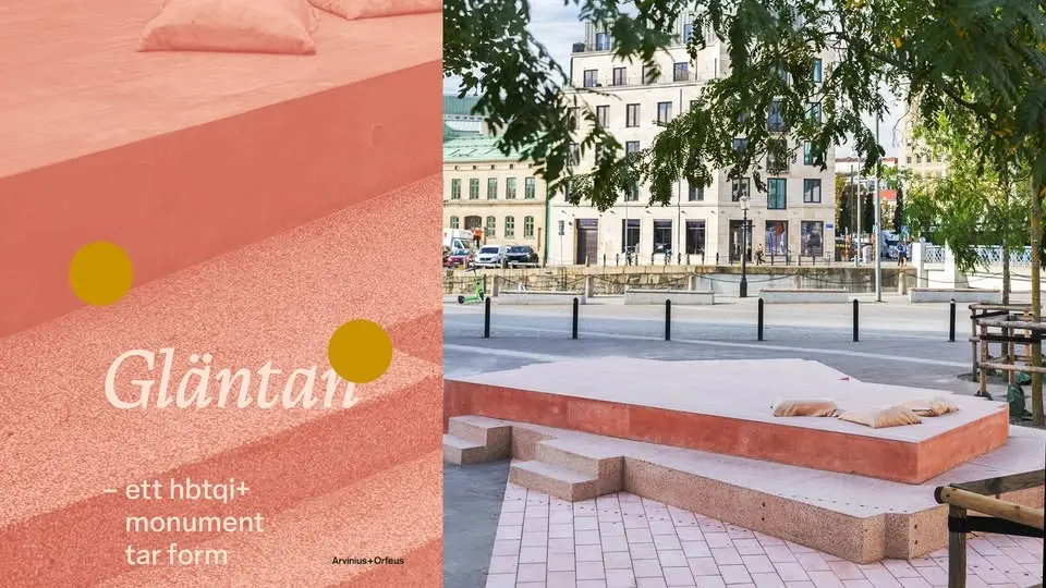 Boksläpp: Gläntan – ett hbtqi+monument tar form